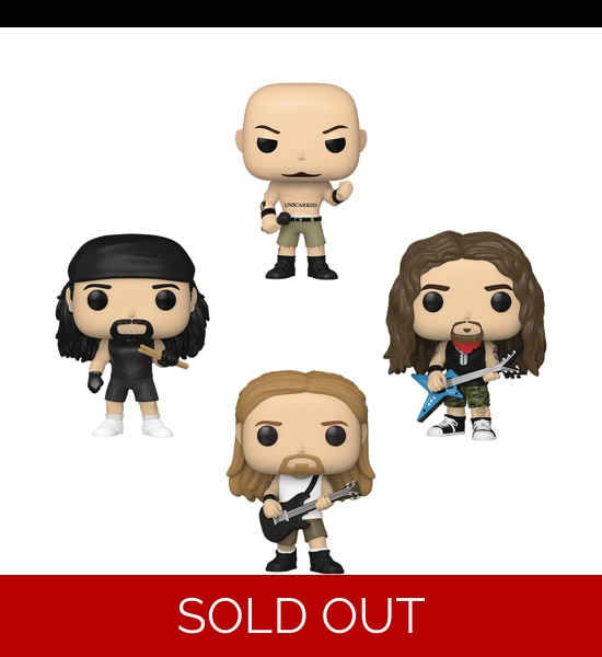 Pantera 4 PK POP Rocks Vinyl Figure Set